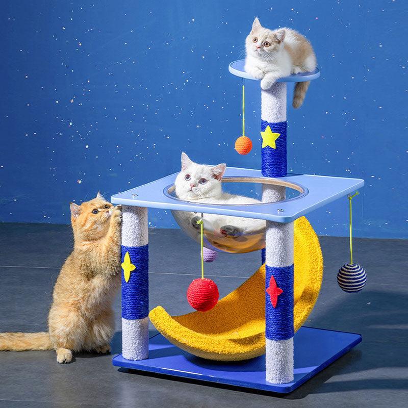 Starry Sky Cat Climbing Frame Tower Cat Tree