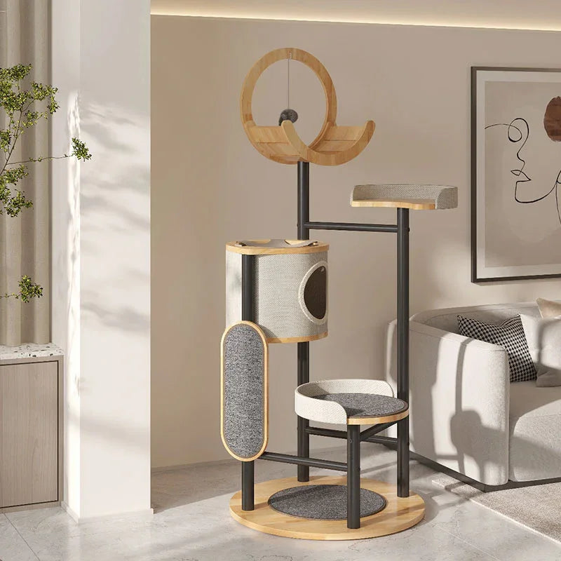 Steel Art Lively Cat Climbing Frame Tree