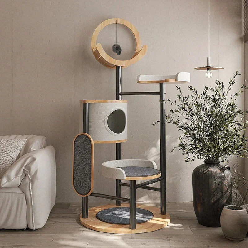 Steel Art Lively Cat Climbing Frame Tree