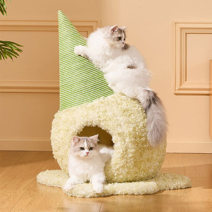 Sweet Ice Cream Cat Cave Bed