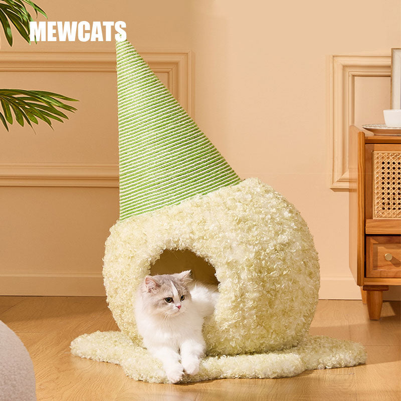 Sweet Ice Cream Cat Cave Bed