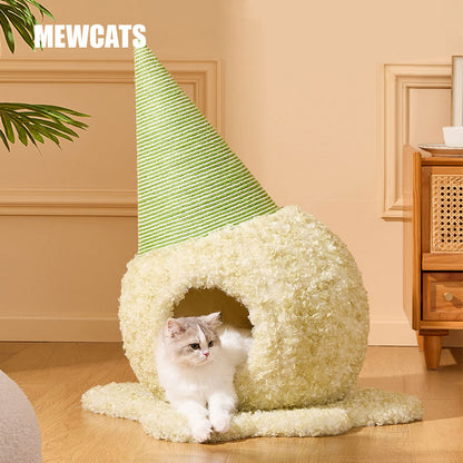 Sweet Ice Cream Cat Cave Bed