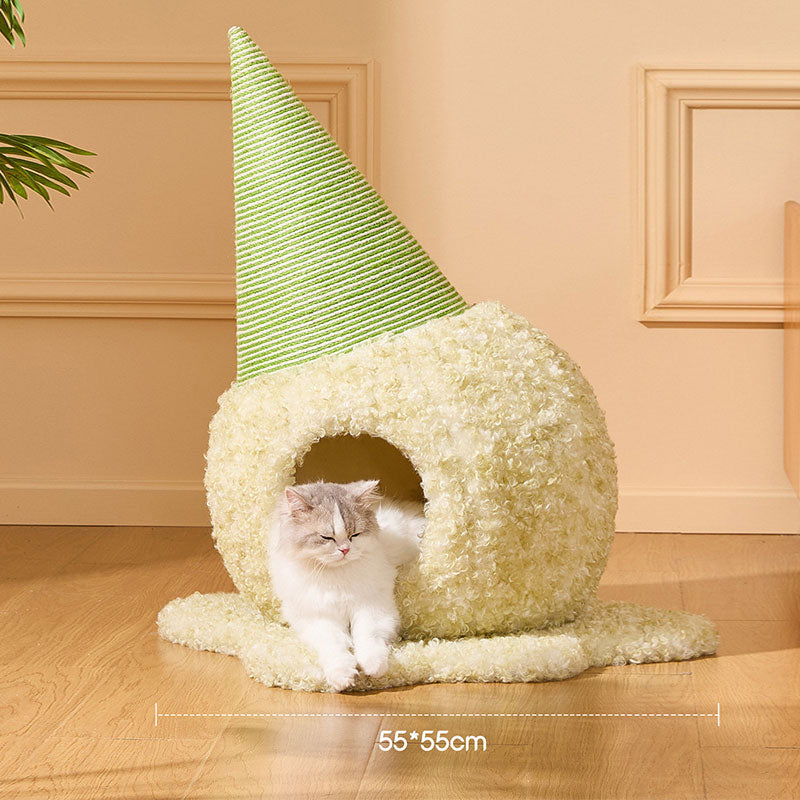 Sweet Ice Cream Cat Cave Bed
