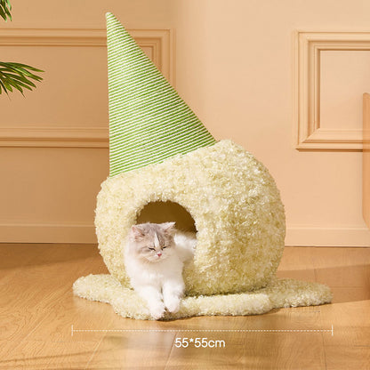 Sweet Ice Cream Cat Cave Bed