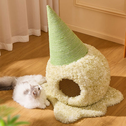 Sweet Ice Cream Cat Cave Bed