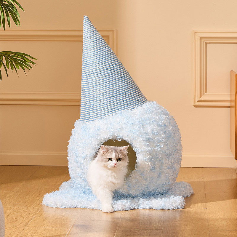 Sweet Ice Cream Cat Cave Bed