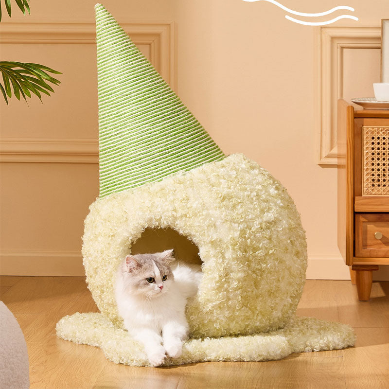 Sweet Ice Cream Cat Cave Bed