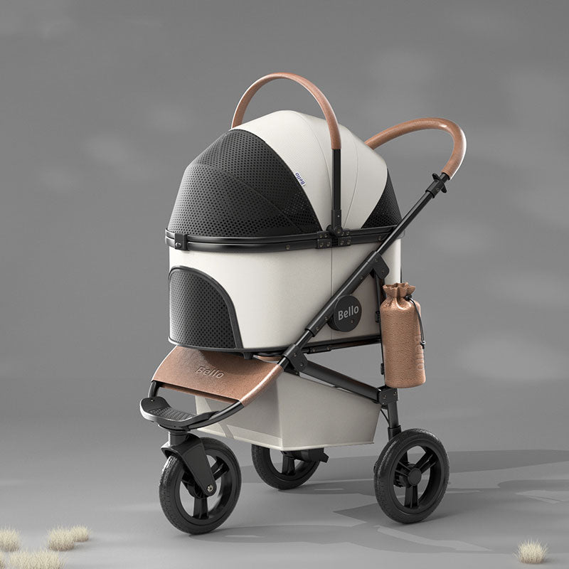 Three-wheeled Cat Carrier Stroller