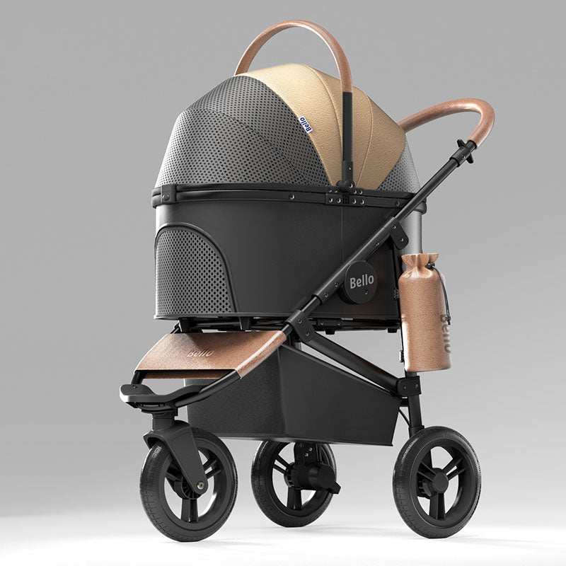 Three-wheeled Cat Carrier Stroller