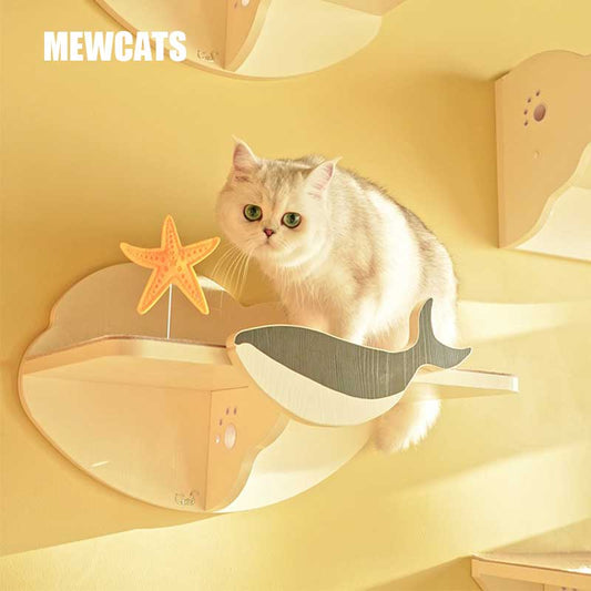 Travel Series Cat Climbing Wall Shelves for Large Cats