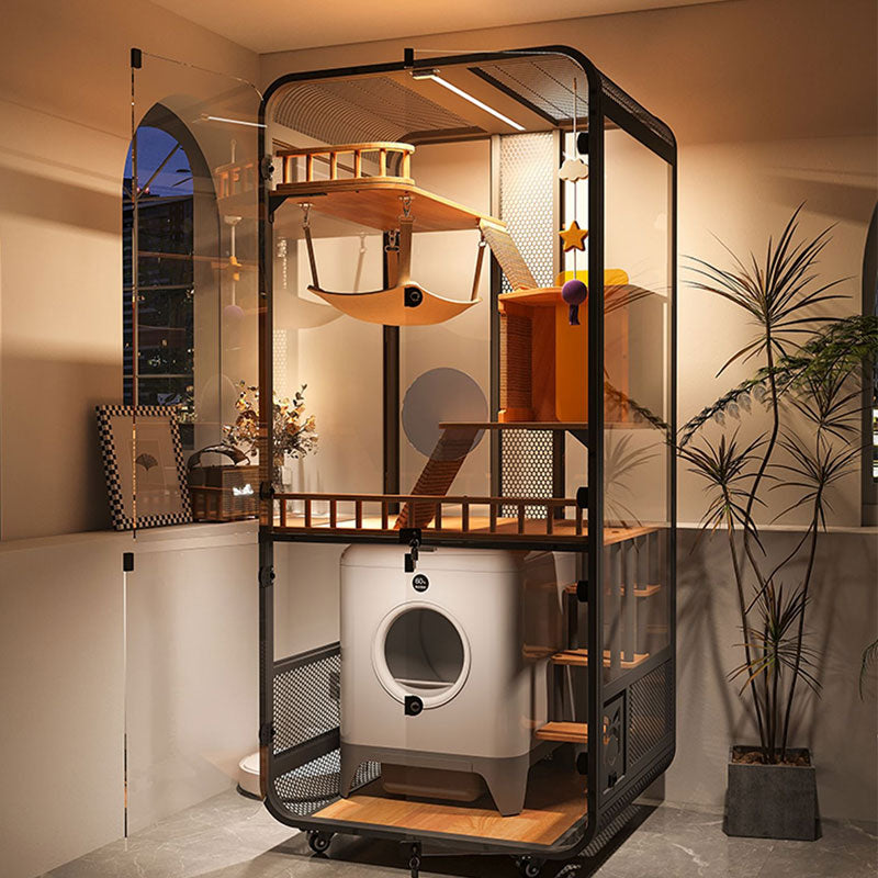 Wonderland Premium Panoramic Cat Villa