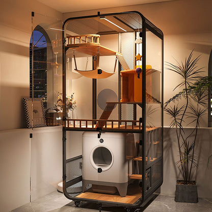 Wonderland Premium Panoramic Cat Villa