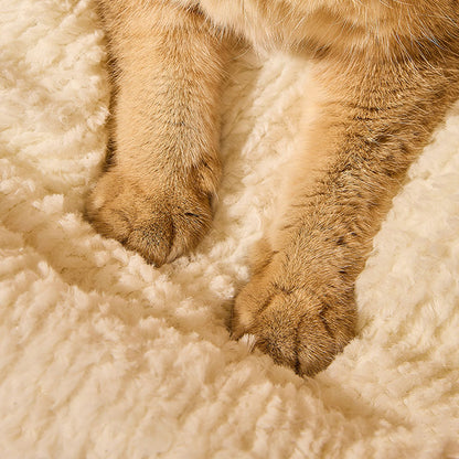 Woven Moon Cozy Breathable Cat Bed