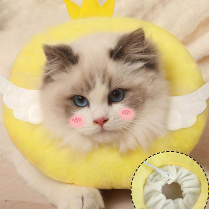 Angel Cat Cone Collar 2 Color Headgear