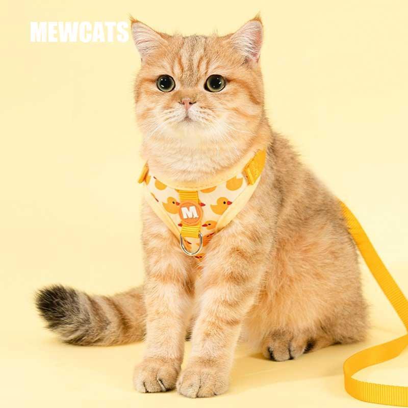 Animal Cat Lead Harness Large Leash Set Escape Proof