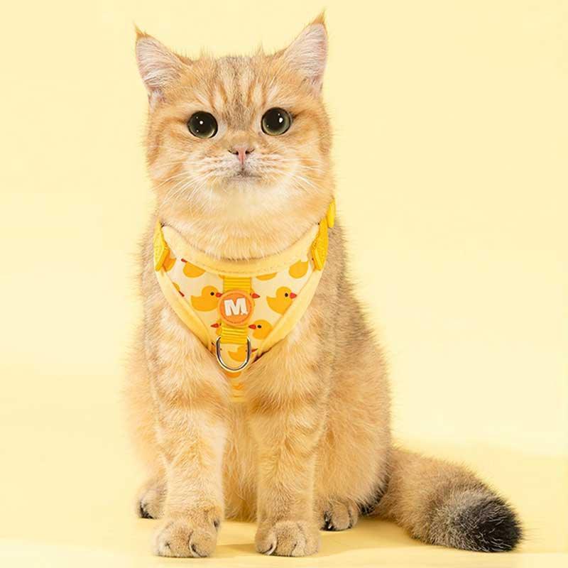 Animal Cat Lead Harness Large Leash Set Escape Proof
