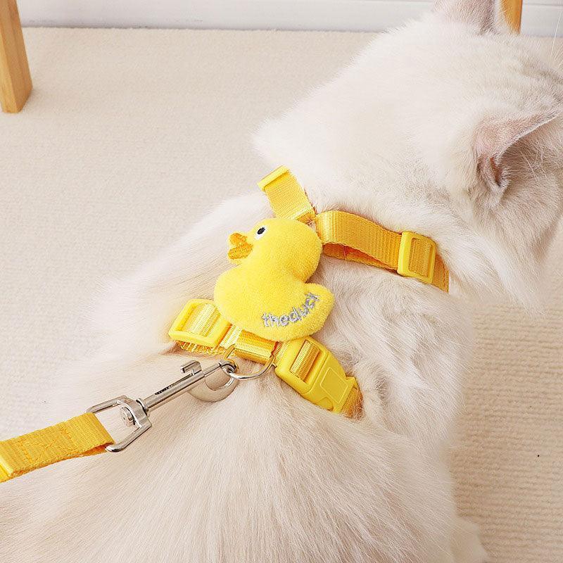 Travel Cat Lead Harness 2 Color Leash Set Escape Proof