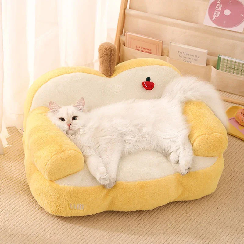 Apple Snuggle Cat Sofa Bed - MEWCATS