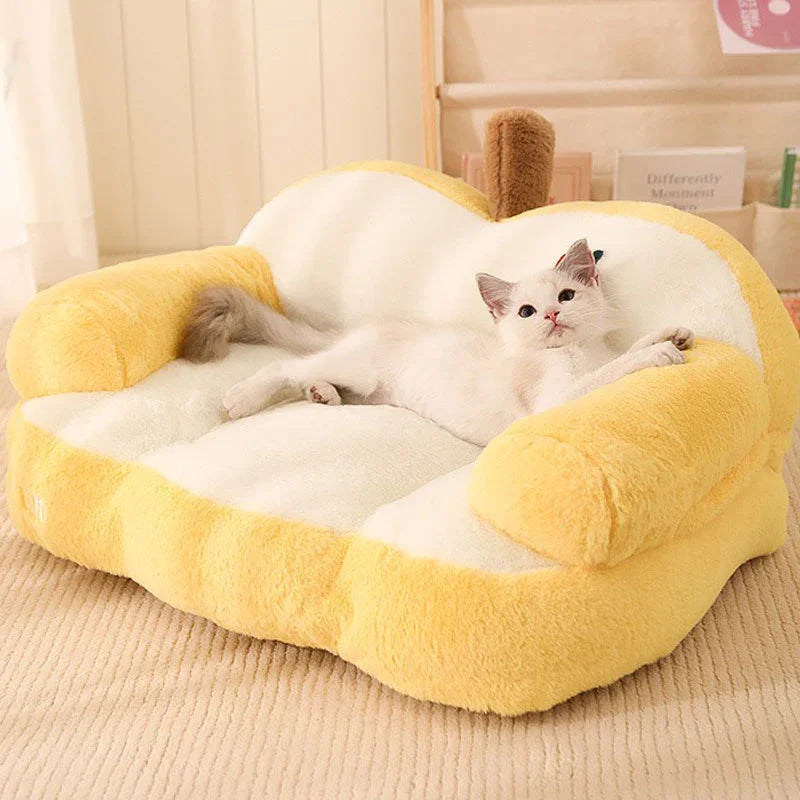 Apple Snuggle Cat Sofa Bed - MEWCATS