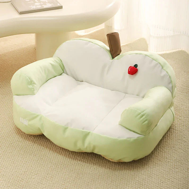 Apple Snuggle Cat Sofa Bed - MEWCATS