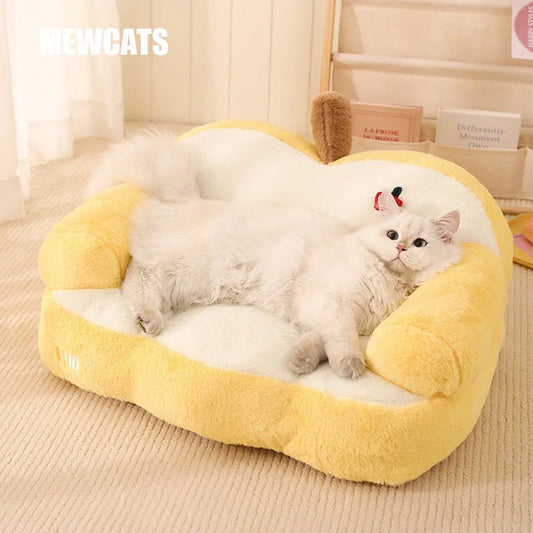 Apple Snuggle Cat Sofa Bed - MEWCATS