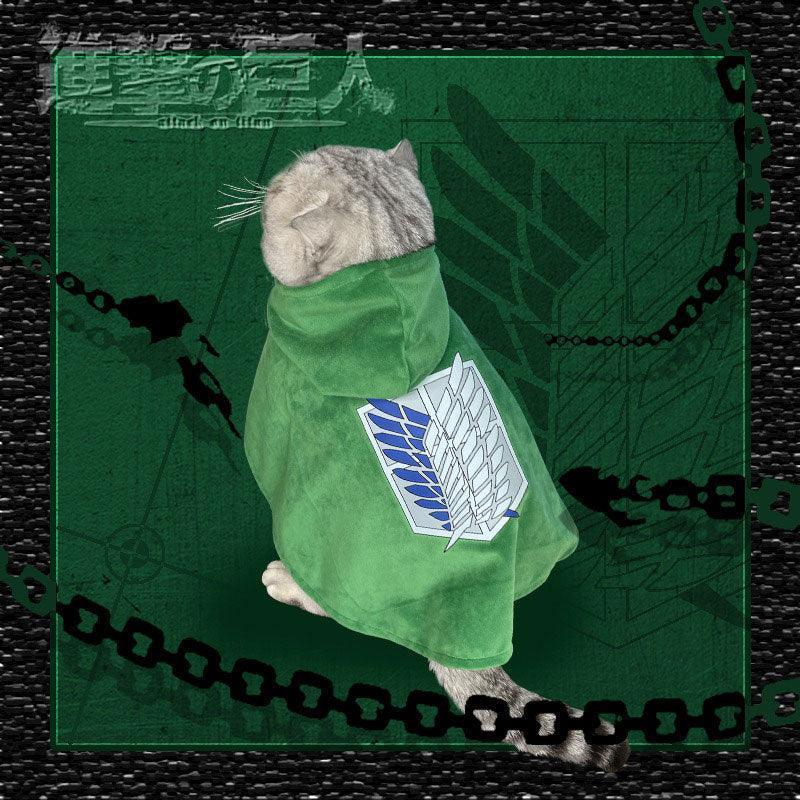 Attack on Titan Cat Cosplay Costume Cape