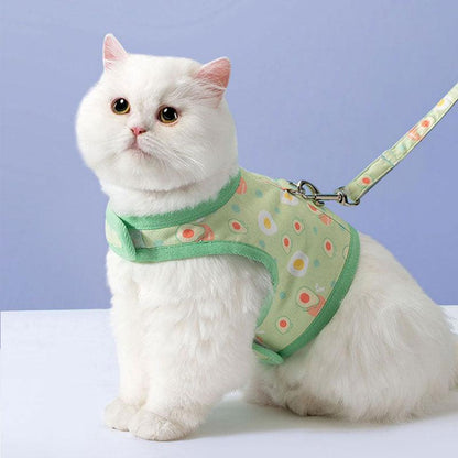 Cat harness Cat Leash Set 3 Color Outdoor Escape Proof