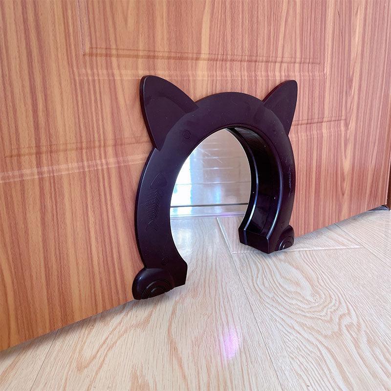 Brush Cat Shape Door Free Access - MEWCATS