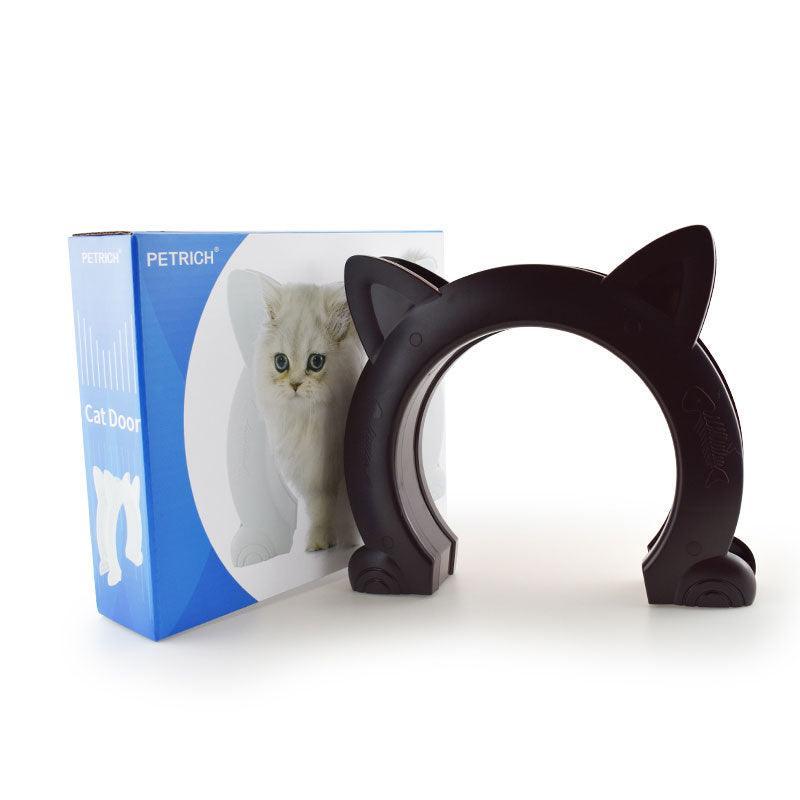 Brush Cat Shape Door Free Access - MEWCATS