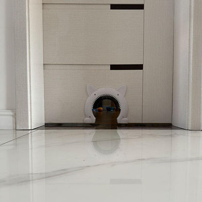 Brush Cat Shape Door Free Access - MEWCATS