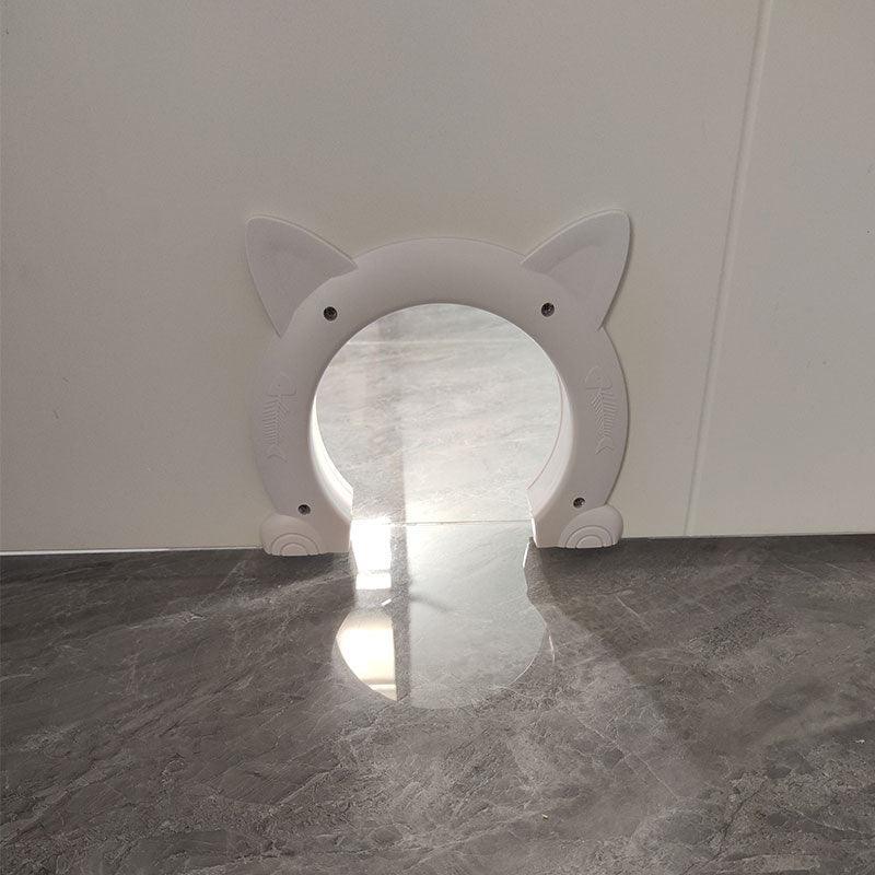 Brush Cat Shape Door Free Access - MEWCATS