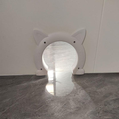 Brush Cat Shape Door Free Access - MEWCATS