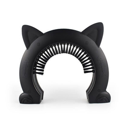 Brush Cat Shape Door Free Access - MEWCATS