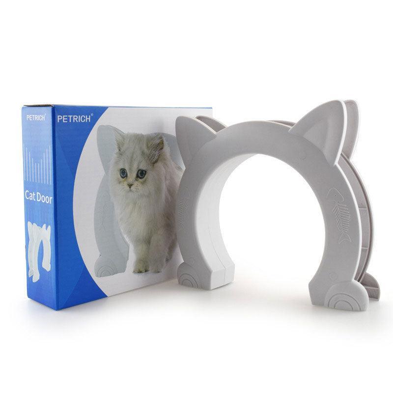 Brush Cat Shape Door Free Access - MEWCATS