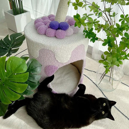 Bubble Milk Tea 3 Color Cat Cave Bed - MEWCATS