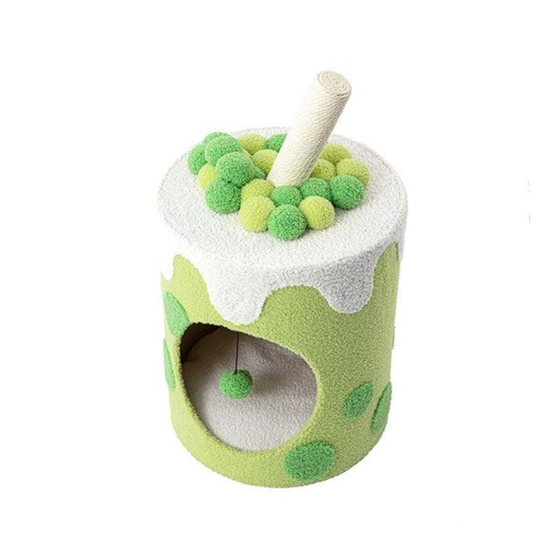 Bubble Milk Tea 3 Color Cat Cave Bed - MEWCATS