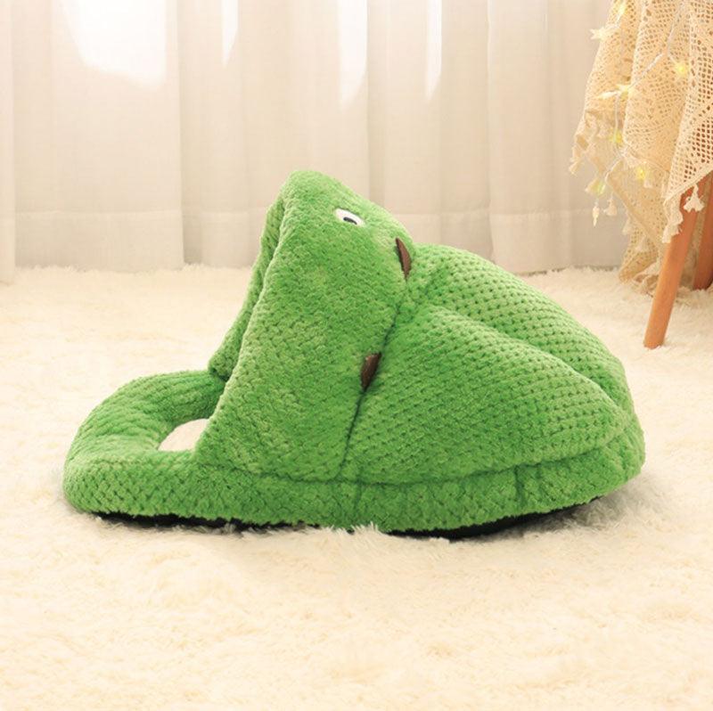 Cute Cat Bed House 4 Style Cactus Shape Fluffy Soft Pet Nest Cushion Couch