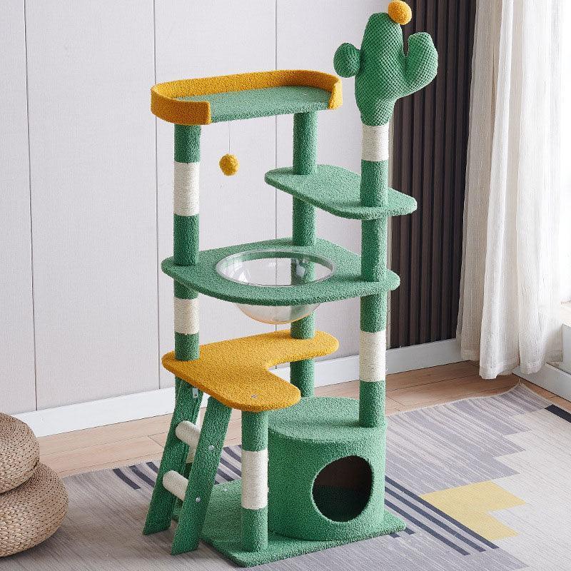 Cactus Cat Climbing Frame Tall Tower 4 Style Kitty Tree
