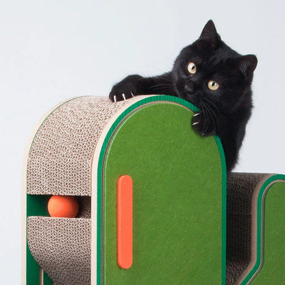 Cactus Cat Scratching Post Climbing Tree - MEWCATS