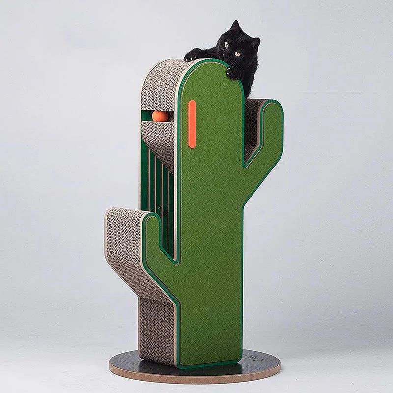 Cactus Cat Scratching Post Climbing Tree - MEWCATS
