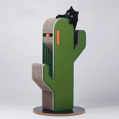 Cactus Cat Scratching Post Climbing Tree - MEWCATS