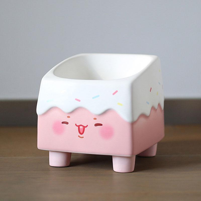 Cake Cat Food Water Bowl Elevated Cat Bowls