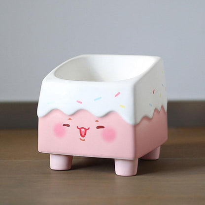 Cake Cat Food Water Bowl Elevated Cat Bowls