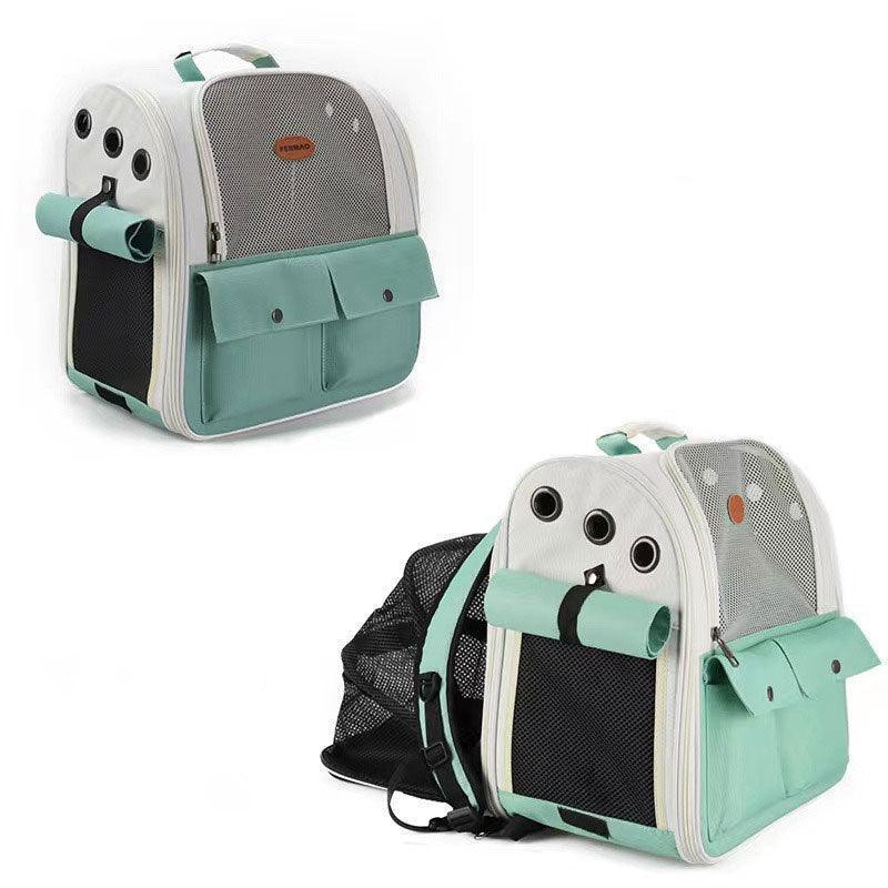 Canvas Cat Carrier Bag Expandable 9 Color Backpack - MEWCATS