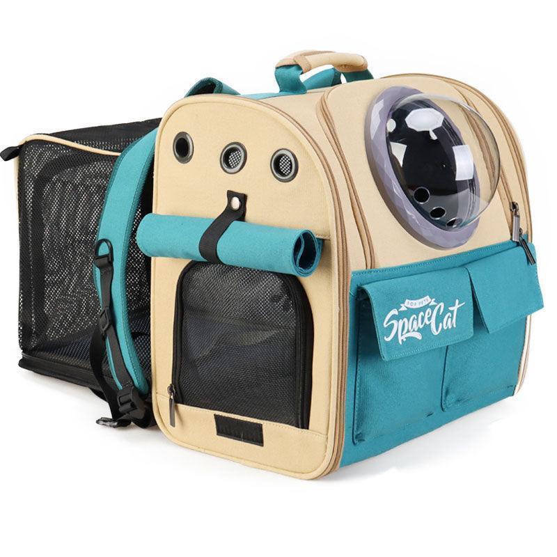 Canvas Cat Carrier Bag Expandable 9 Color Backpack - MEWCATS