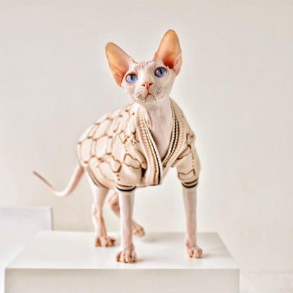 Cardigan Devon Sweater Warm Sphynx Hairless Cat Clothes