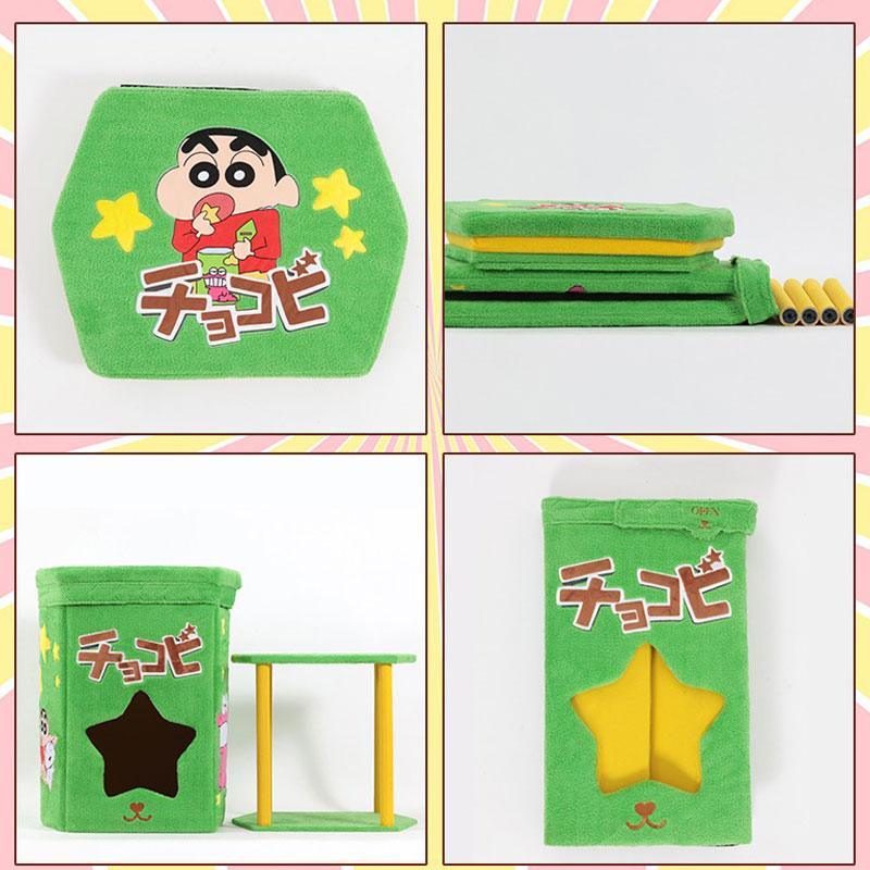 Cartoon Cookie Box Foldable Cat Cave Bed - MEWCATS