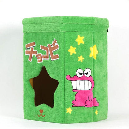 Cartoon Cookie Box Foldable Cat Cave Bed - MEWCATS
