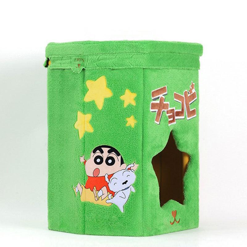 Cartoon Cookie Box Foldable Cat Cave Bed - MEWCATS