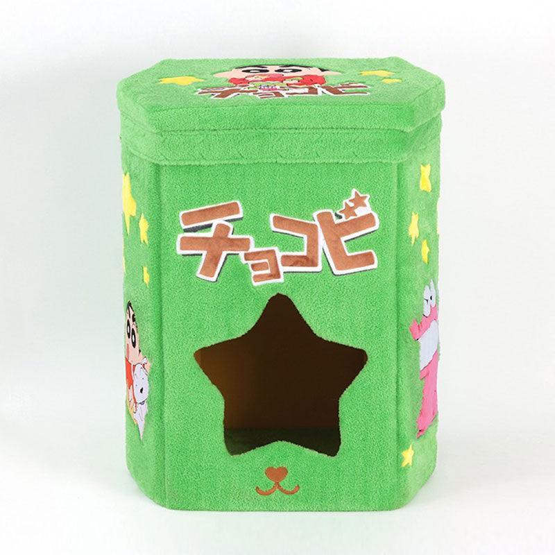 Cartoon Cookie Box Foldable Cat Cave Bed - MEWCATS